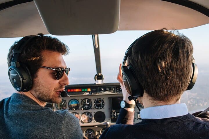 Fly above the Provence region in a private plane