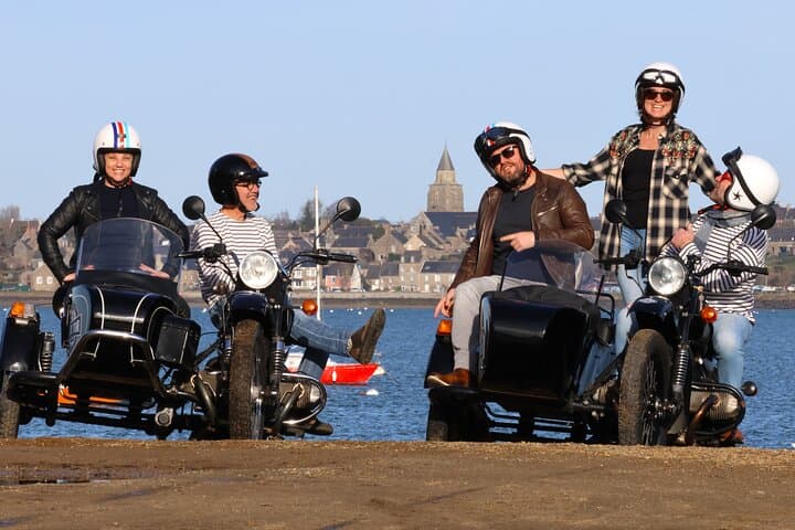 Saint Malo and Cancale by sidecar (half day)