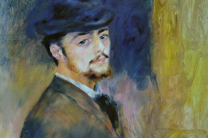 Auguste Renoir. self-portrait