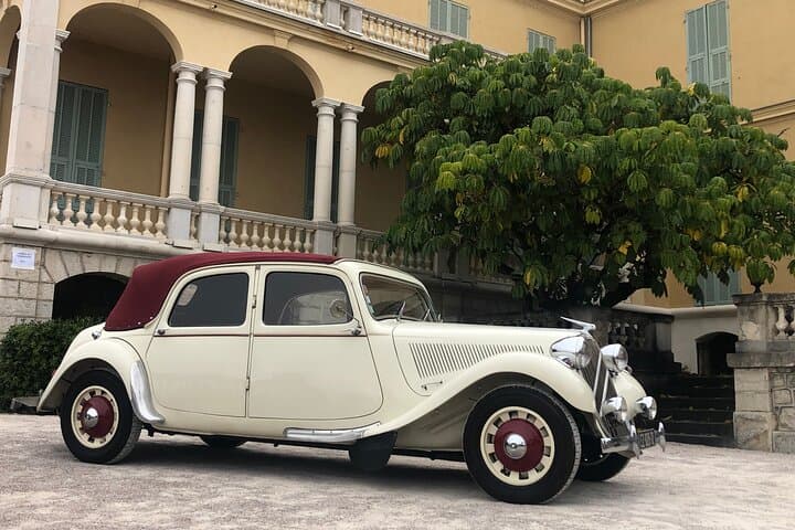 Private Vintage Car Tour from Nice