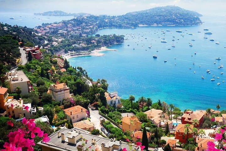 Coastal villas, Medieval Town of Eze and the Secrets of Perfumery
