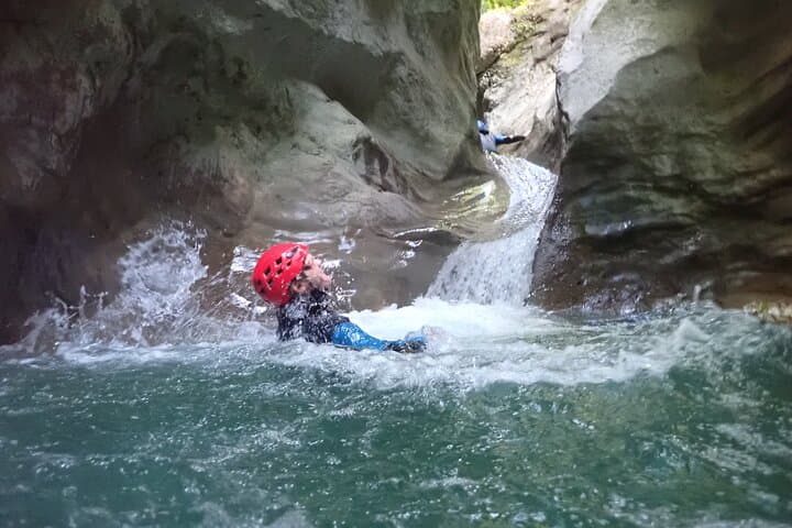 succession of slides in the Moules Marinières canyon