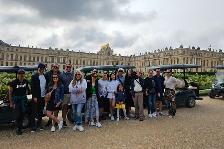 Versailles Golfcart & Bike Guided Tour: Gardens Hamlet Fountains