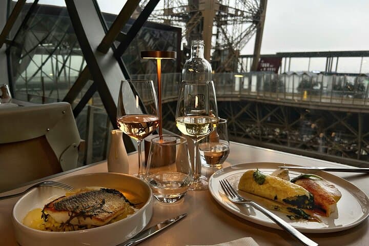 Paris Christmas Lunch at Eiffel Tower's Madame Brasserie