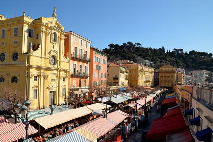 Nice Old Town Private Walking Tour with Côte d'Azur Cruise