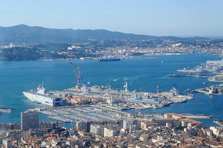 Toulon City History and Culinary Delights Walking Tour from port