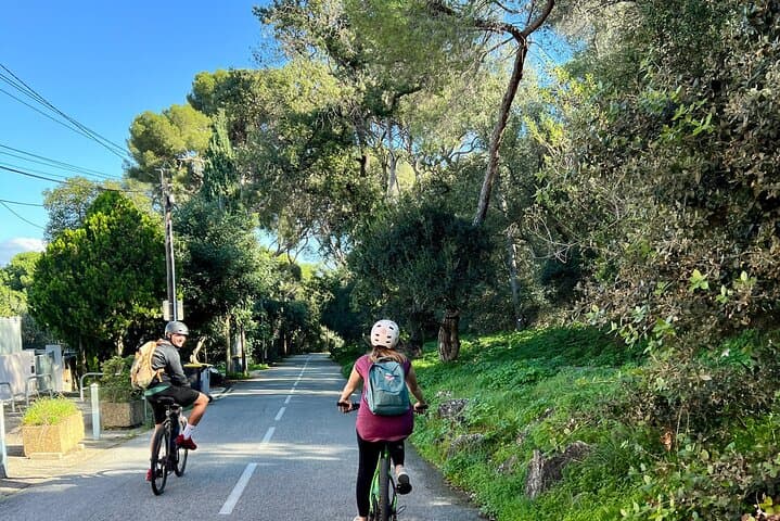 A beautiful escape on an electric bike