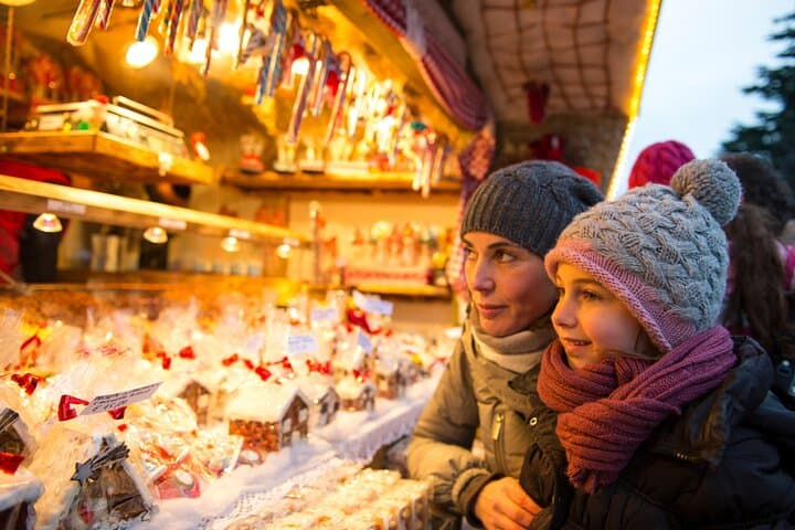 Leisure activity Christmas magic with family