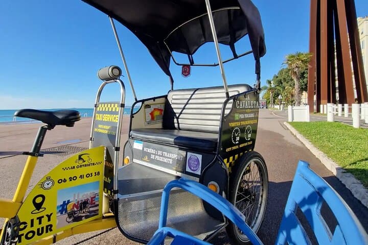 Original Nice city tour ( pedicab-vélo taxi)