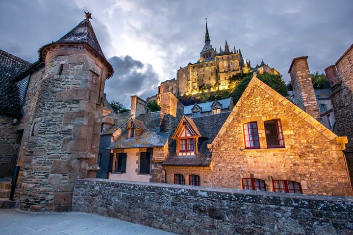 Mont Saint-Michel by night
