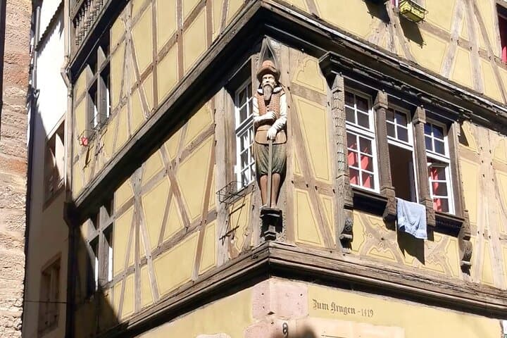 Unusual visit to the old town of Colmar