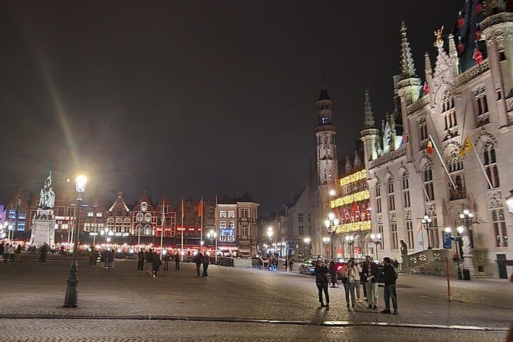 Paris to Bruges Christmas Market and Old Town Daytrip