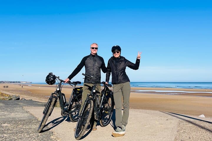 Omaha Beach by bike