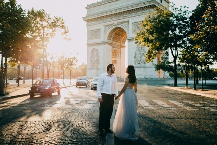 Arc de Triomphe Professional Photoshoot
