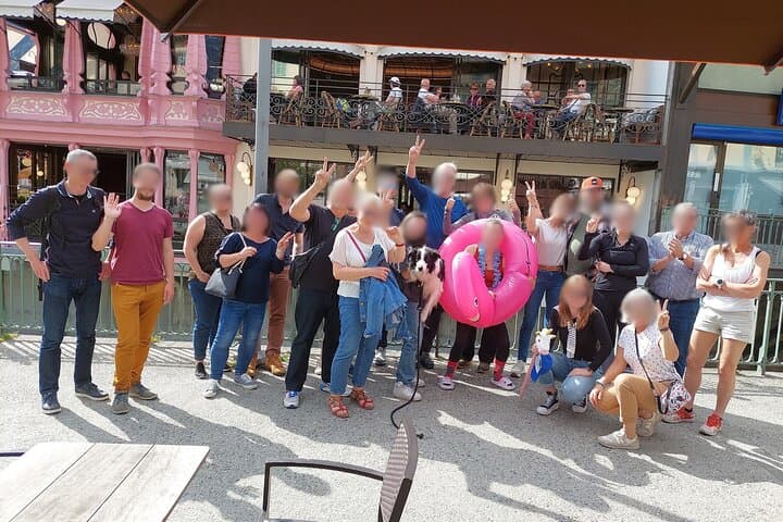 Challenges between girlfriends bride-to-be in Chamonix