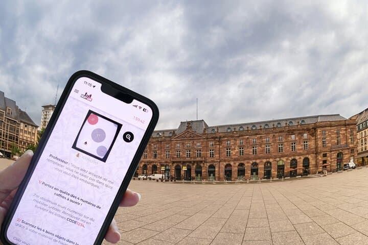 Team escape game robbery in Strasbourg in Alsace