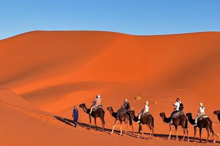 3 Days Desert Tour From Marrakech To Merzouga Dunes & Camel Trek