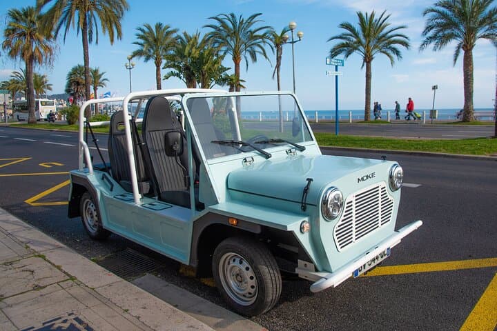 Beautiful electric moke ride