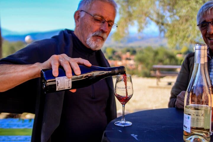 VIP tasting of local wines