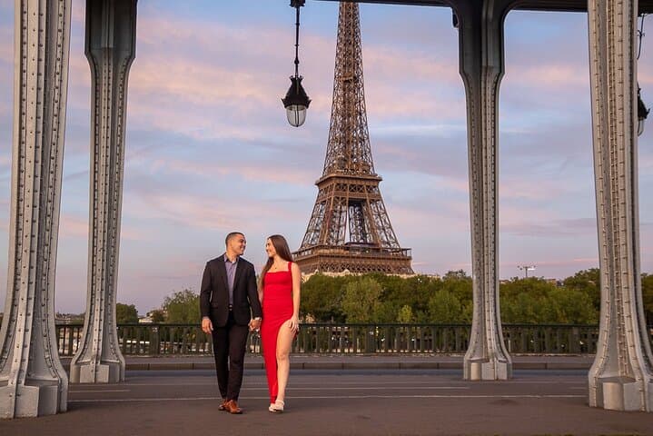 New Paris Photographer for a Surprise Proposal Perfect Yes Moment
