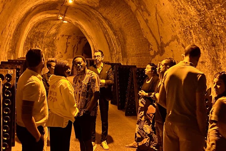 DeLuxe DOM PERIGNON Ruinart Cellars Tastings Michelin Lunch