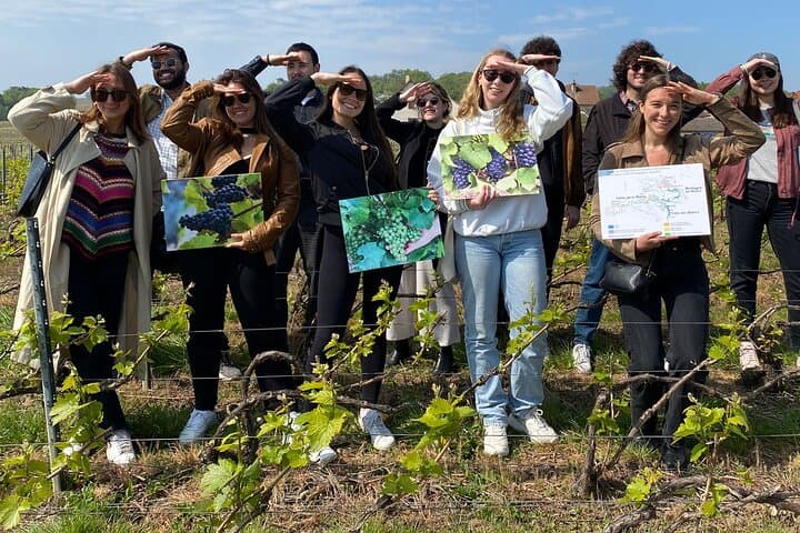 Introduction to the vineyard before sabering
