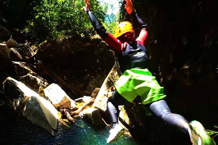Canyoning du Groin near Lyon