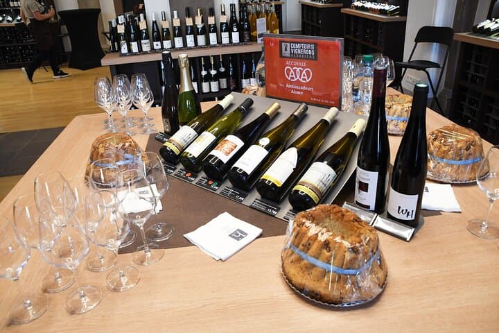 Discovery tasting of Alsace wines in Strasbourg