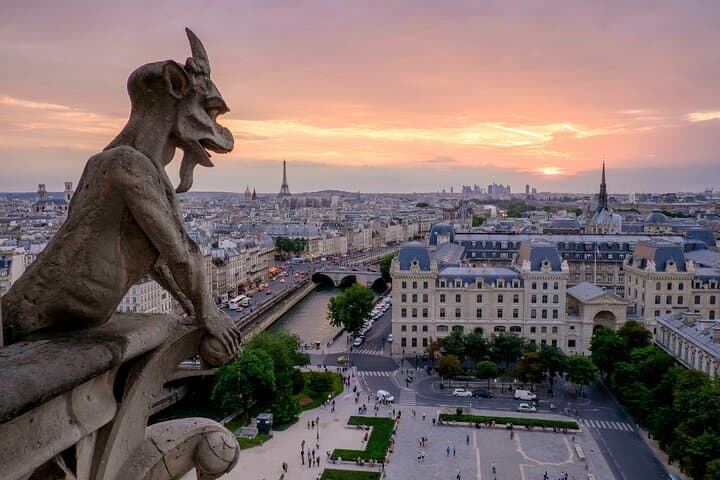 Sunset, Paris