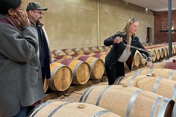 Wine tasting red wine Margaux