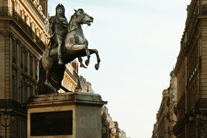 Statue of Louis XIV.
