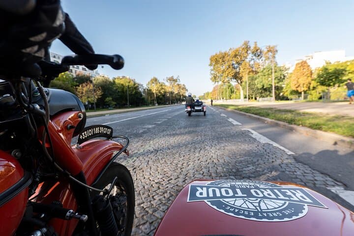 Paris & Versailles Exclusive Vintage Full Day Tour on a Sidecar