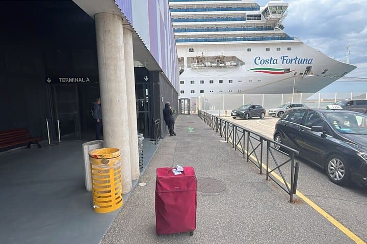 Direct Drop-Off at Marseille Cruise Port, Close to Your Ship