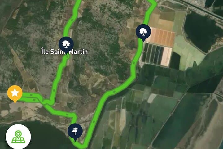 Route to download, information , photos , tips thanks to the bike rental app trottup