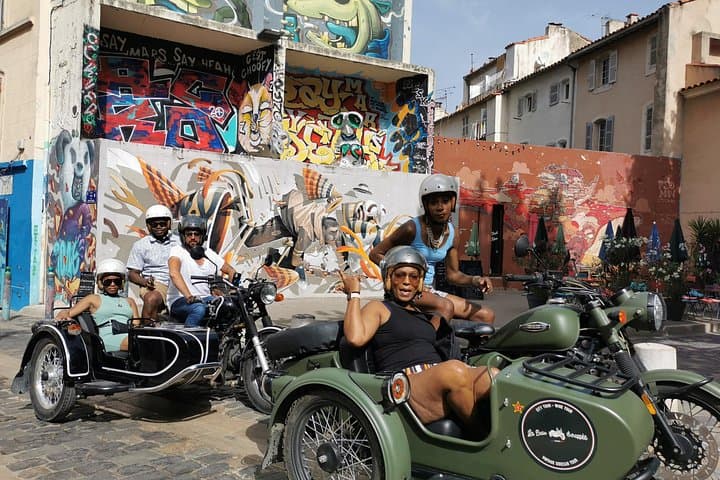 Marseille : 2-Hour Sidecar Sightseeing Tour
