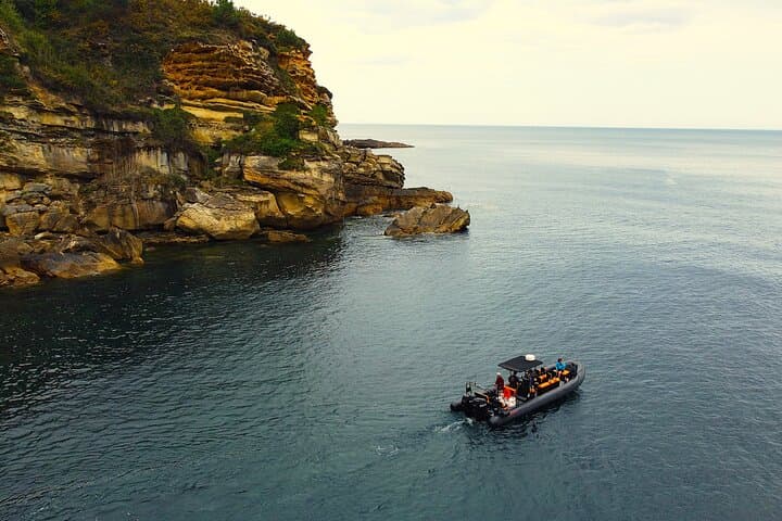 Boat trip to the Spanish coves