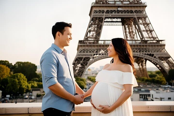 Paris Pregnancy Photo shoot