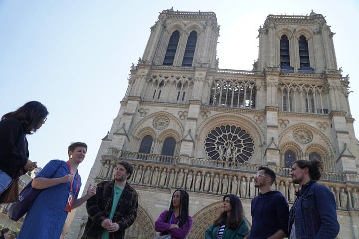 The magnificent gothic facade