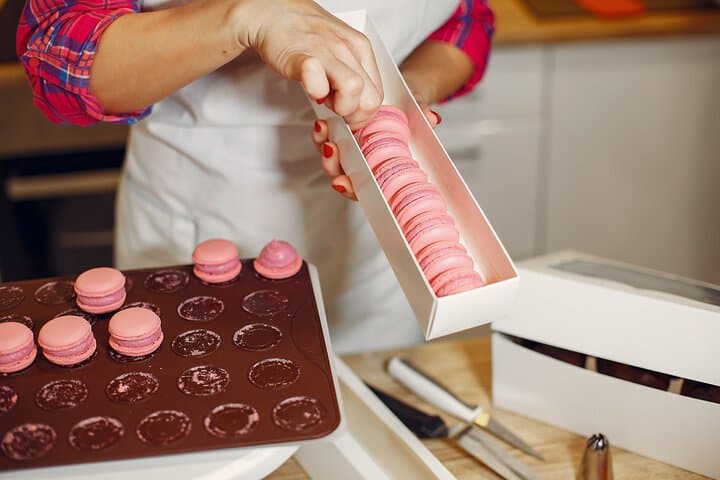 Bake & Paint French Macarons in Central Paris (Small Group)