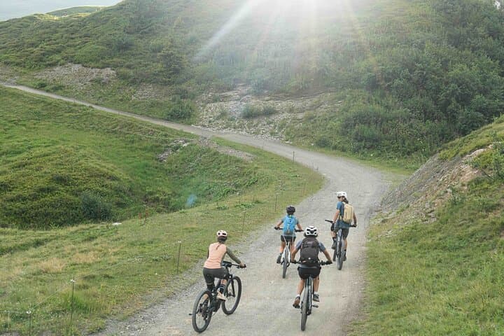 Chamonix: eBike tour around the Mont Blanc advanced level