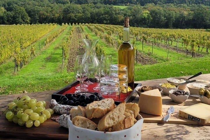 Lunch at Chateau Lestevenie