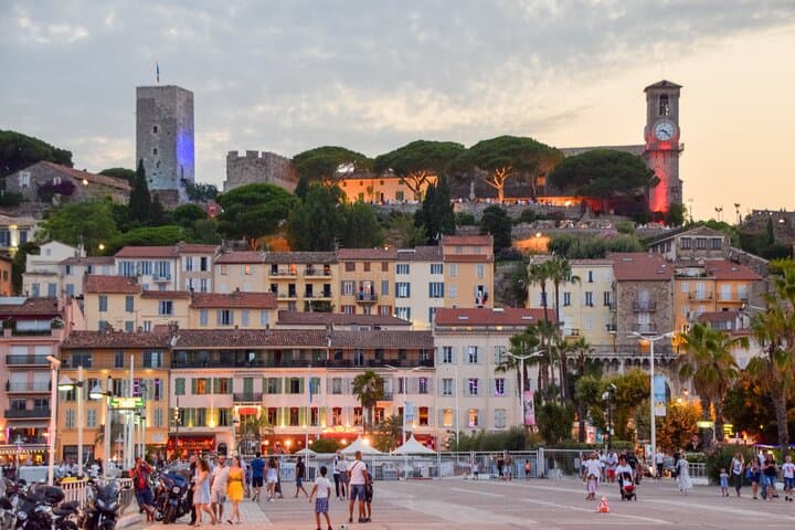 Private Cannes Night Tour with Riviera Highlights From Nice