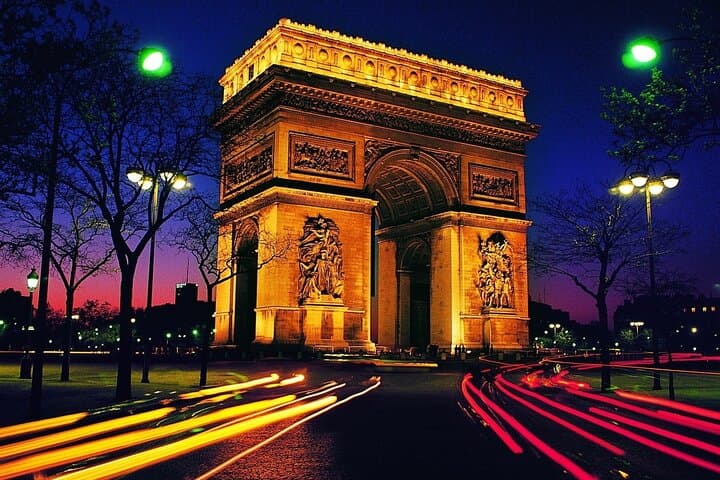 Arc de Triomphe Access with Optional Guided Walking Tour