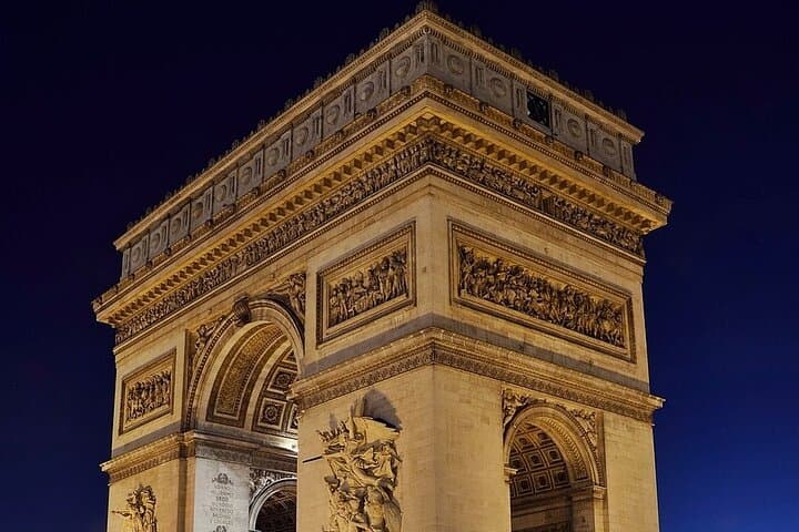 Arc de Triomphe Access with Optional Guided Walking Tour