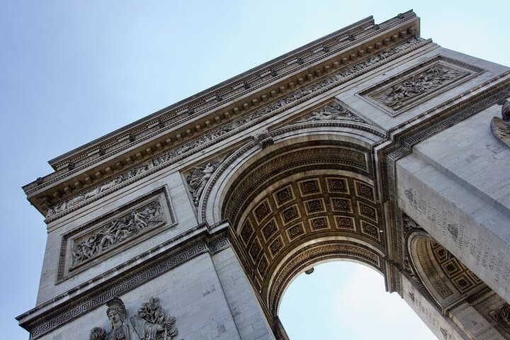 Arc de Triomphe Access with Optional Guided Walking Tour