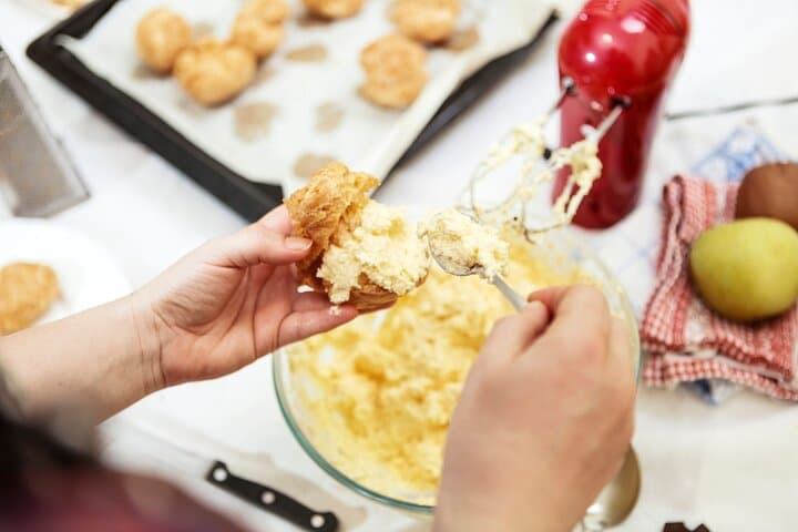 Fun French Profiteroles and Chouquettes Baking Class in Paris