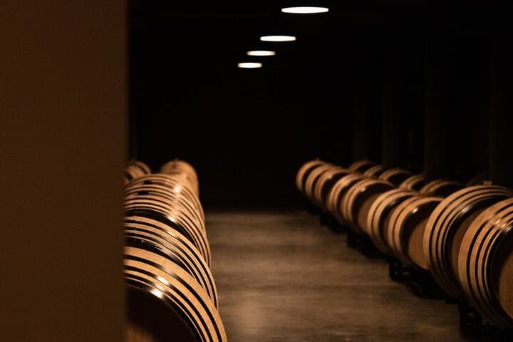 Wine barrel cellar red wines