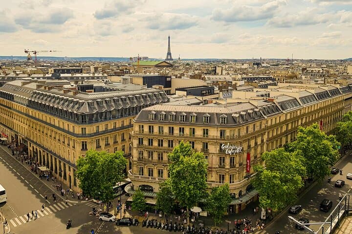 Chic Shopping Experience at Galeries Lafayette with Rooftop Views