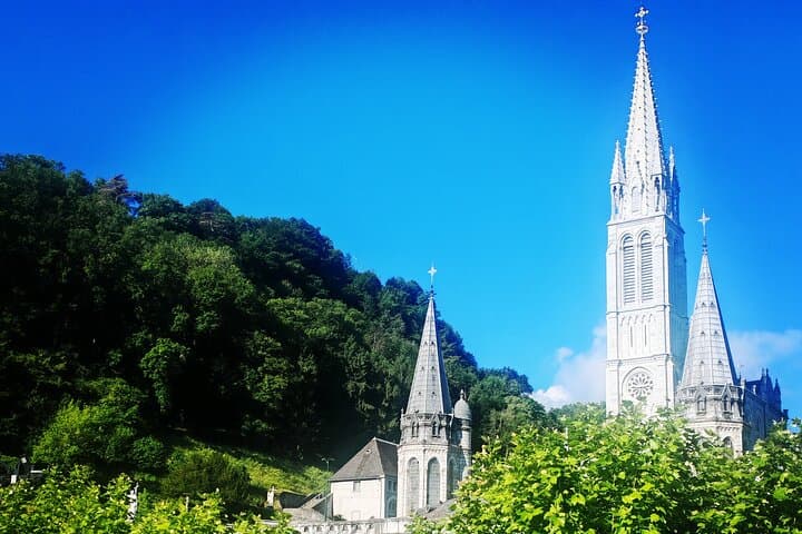 Lourdes Private Day Tour with Airport and Train Pickup