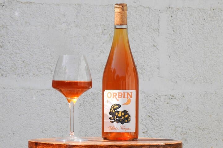 the orange cuvée DE la Méchinière